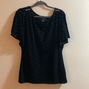 White House Black Market Blouse Size Large